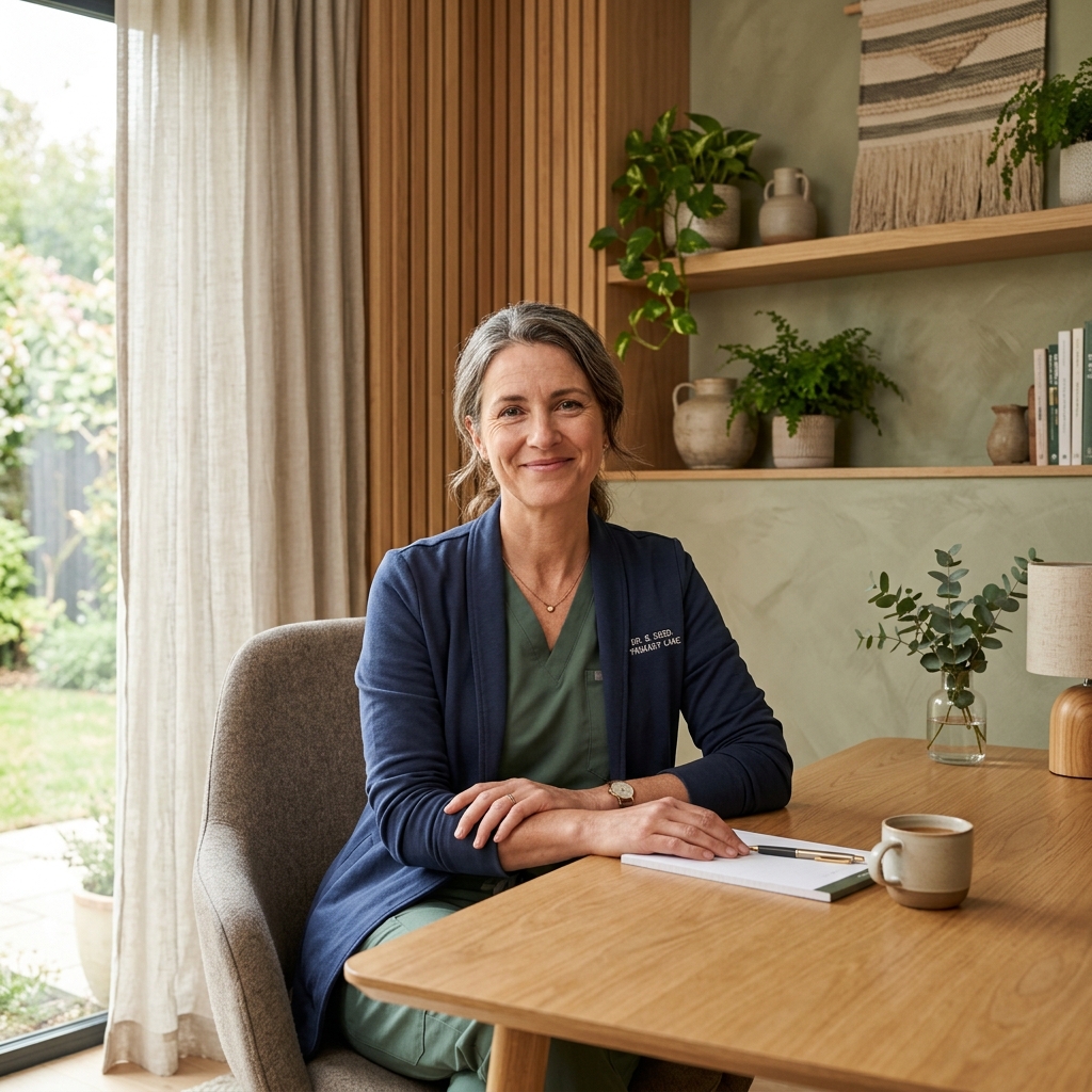 Claro Clinic ontvangstruimte — rustig en warm